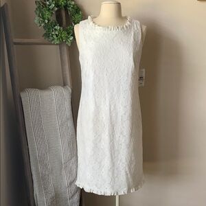 🆕Jessica Howard white lace sleeveless dress